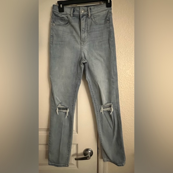 Express slim super high rise jeans - Picture 1 of 5
